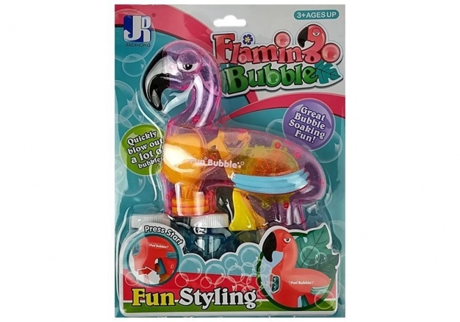 Flamingo boblepistol lyserød