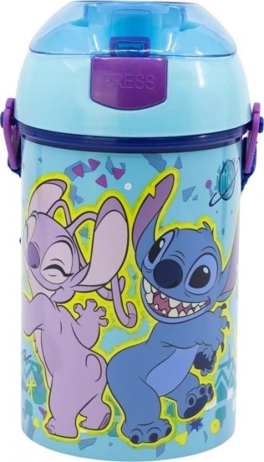 Børneflaske med rem Stitch 450 ml