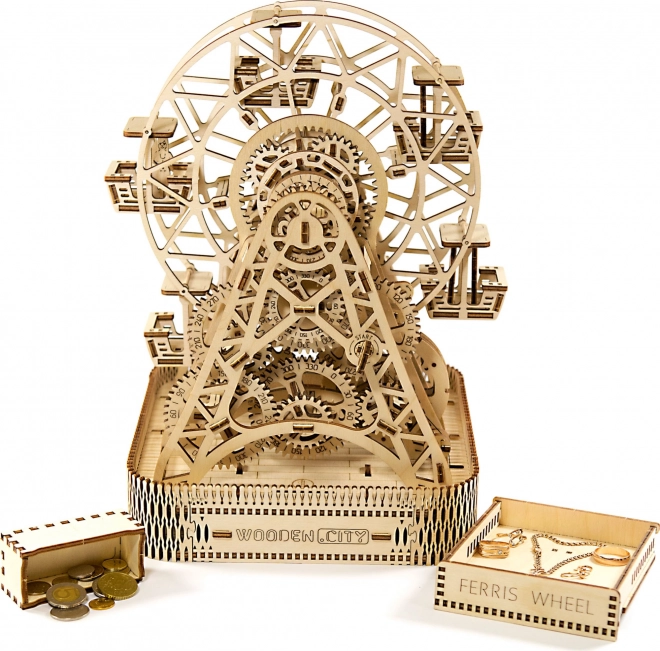 Træmodel af pariserhjul WOODEN CITY