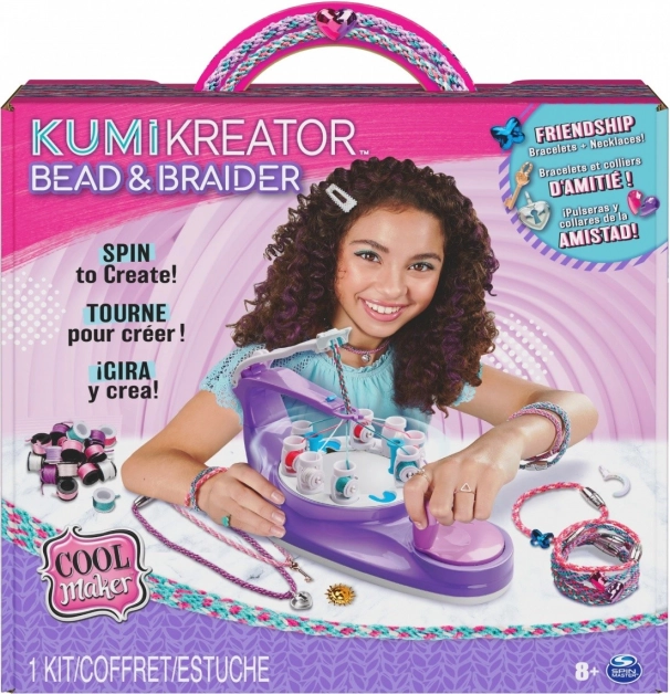 Cool Maker Kumi Kreator 3-i-1 – perlevæv til armbånd og halskæder