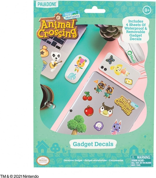 Klistermærker med Animal Crossing-motiv