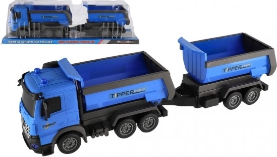 Lastbil med anhænger TIPPER plast 50cm