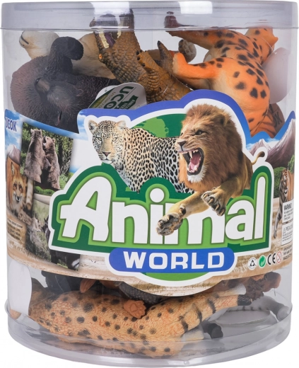 Praktisk emballage i spand med låg