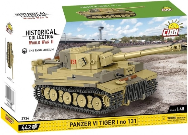 Modeltanken Panzer VI Tiger I nr. 131 fra COBI