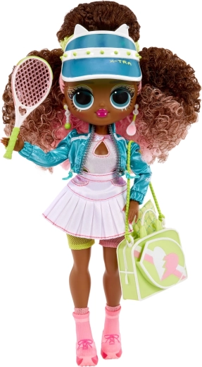 Stilfuld dukke i sportsoutfit