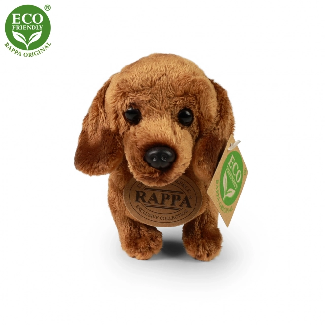 Plys hund gravhund stående 2dr. 19 cm MILJØVENLIG