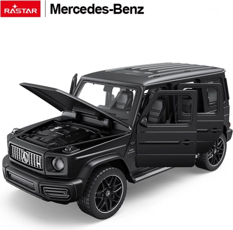 Metalmodel 1:24 MERCEDES-BENZ AMG G63 med effekter fra RASTAR