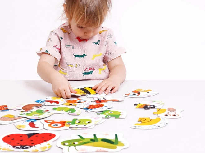 CzuCzu Puzzle Skabninger firestykke puslespil