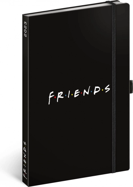 Linet notesbog NOTIQUE FRIENDS 13 × 21 cm