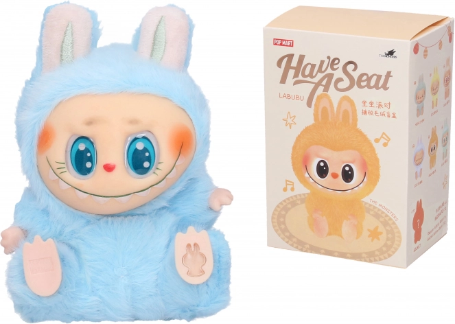 Plysfigur LABUBU siddende 14 cm