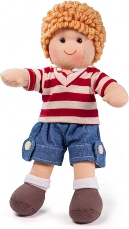Stofdukke Harry 28 cm fra Bigjigs Toys