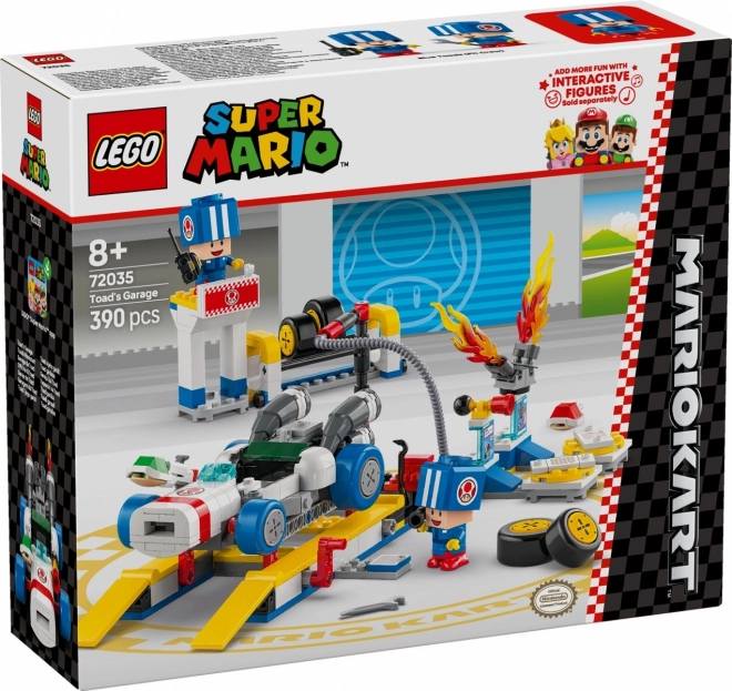 LEGO Super Mario: Mario Kart - Toad og hans garage