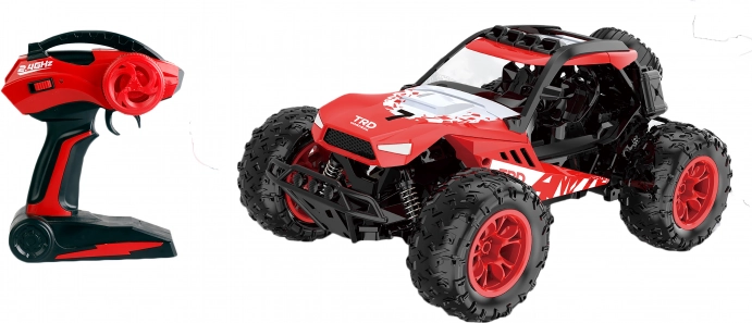 RC buggy Doughty 29 cm med pistolbetjent fjernstyring