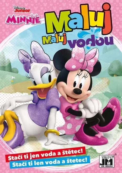 Maleribog A5 Mal med vand Minnie