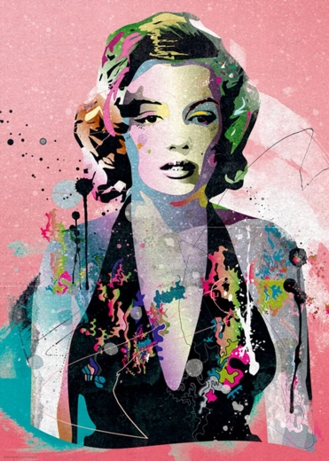 Puslespil Marilyn 1000 brikker