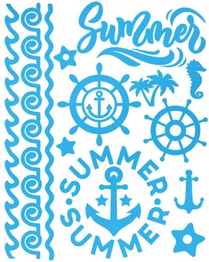Stilfulde maritime motiver til sommeren