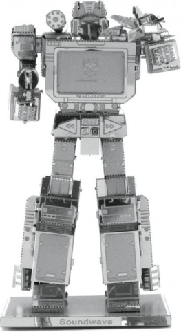 Metal 3D-model TRANSFORMERS: Soundwave – METAL EARTH