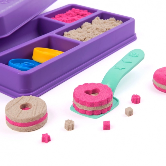 Kinetisk sand til kagedesign