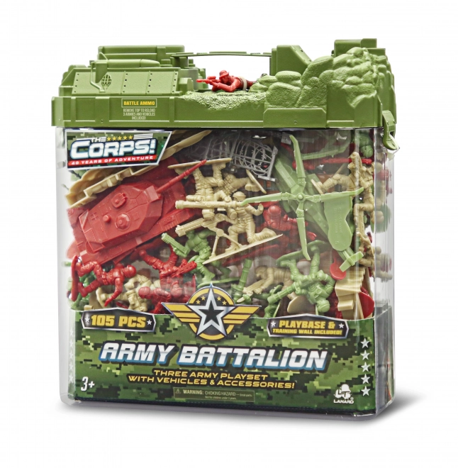 The Corps! Soldatersæt 105 figurer