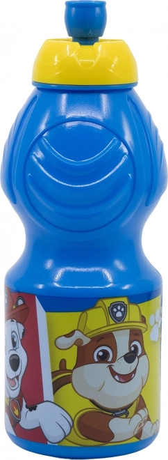 Plastdrikkeflaske Paw Patrol til børn 400 ml blå