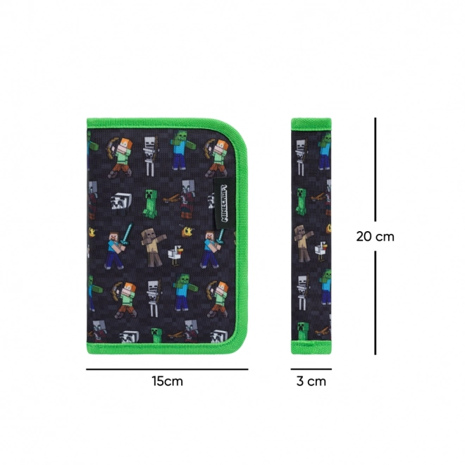 BAAGL Skole penal etui Minecraft