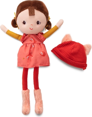 Lilliputiens dukke Alice 30 cm med rævehætte