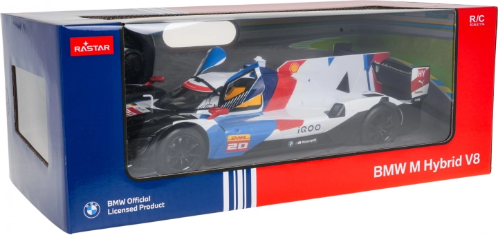 rc bil 1:14 bmw m hybrid v8 hvid rastar