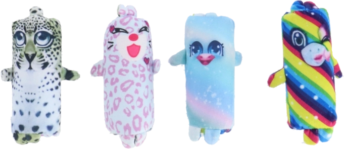 Fidget Fluffy Flipper – vendbar plysbamse 2-i-1