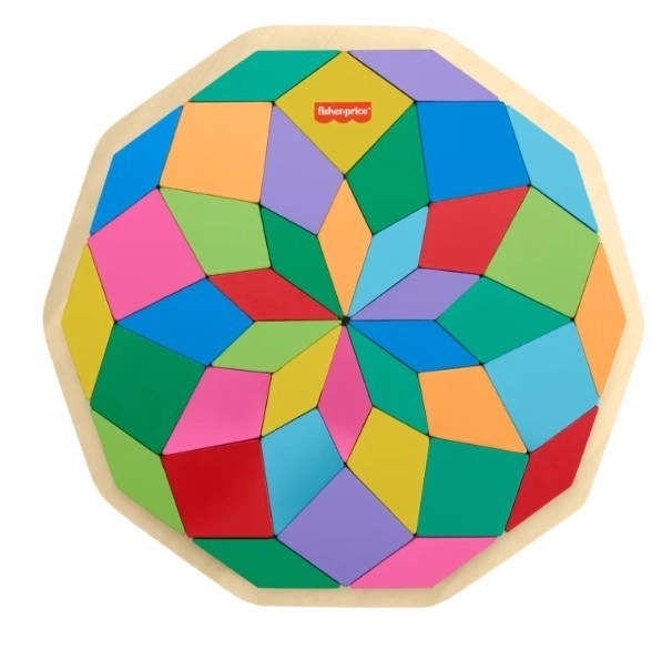 Træpuslespil Mandala Fisher-Price