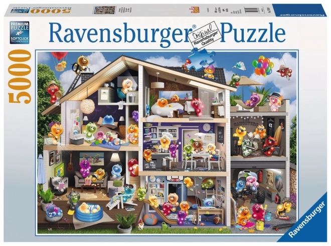 Ravensburger Puslespil Gelini Dukkehus 5000 stk