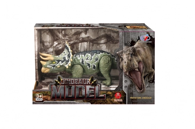 Interaktiv dinosaur med bevægelig hoved