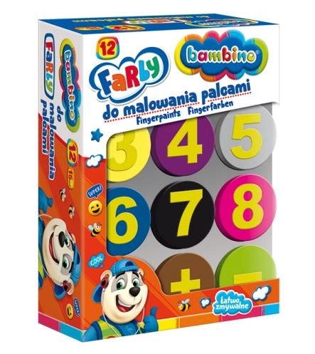 BAMBINO Fingermaling 12 farver