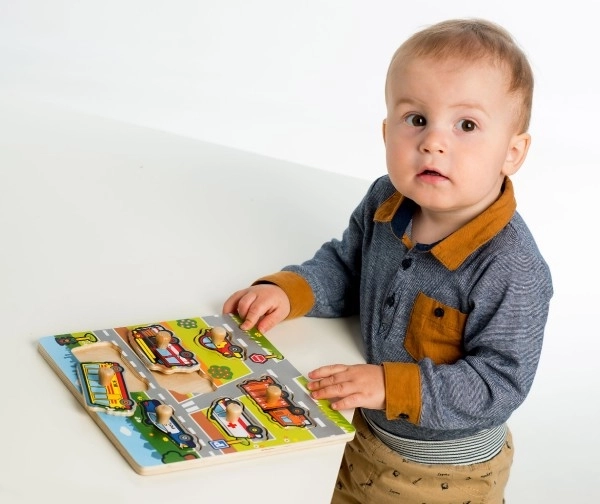 Indsæt Mit første bilsæt - 6 dele