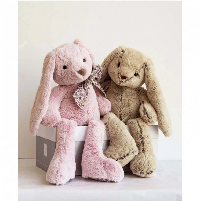 Doudou Histoire d'Ours Plysven beige kanin 40 cm