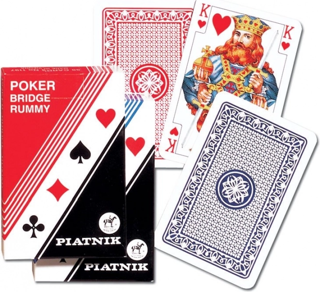 Kortspil - Poker og Bridge, en-tommer sæt
