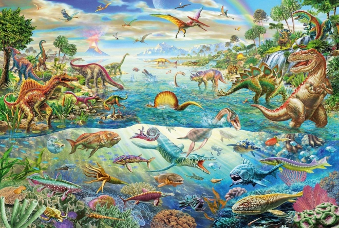 Puslespil Dinosaurernes Verden