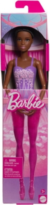 Barbie ballerina med sort hår