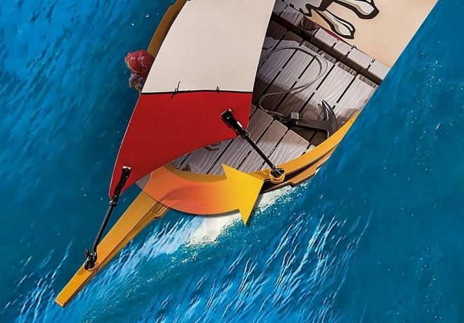 Pirates PLAYMOBIL piratsk skib med figurer
