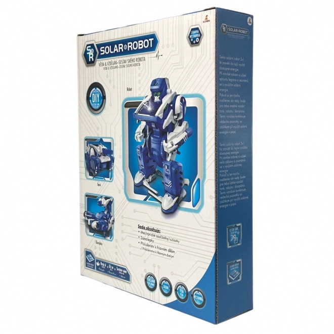 Solcelledrevet robot 3-i-1