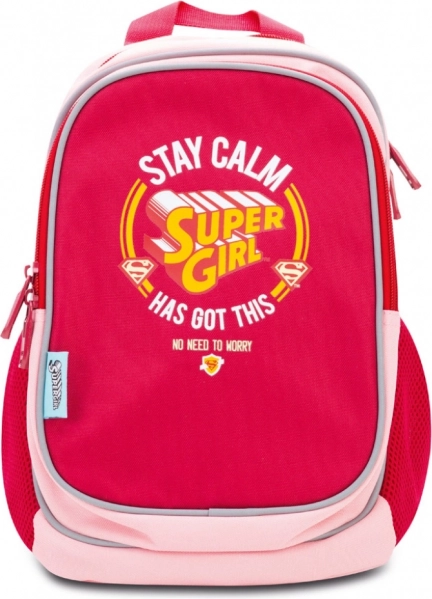 Førskole-rygsæk SUPER GIRL stay calm