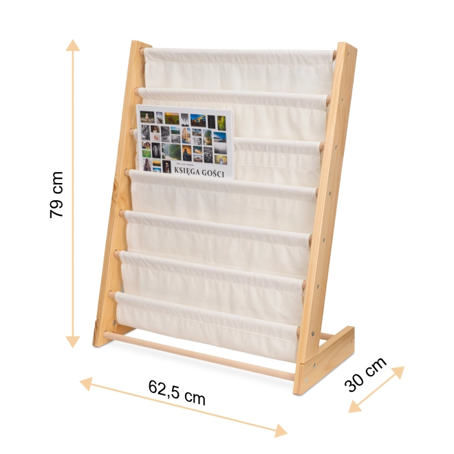 Børnestativ Bibliotek - 79 cm