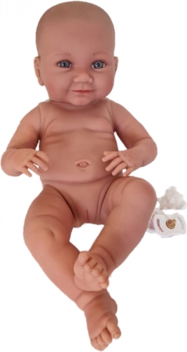 Llorens New Born pige – realistisk babydukke 40 cm, fuld vinylkrop
