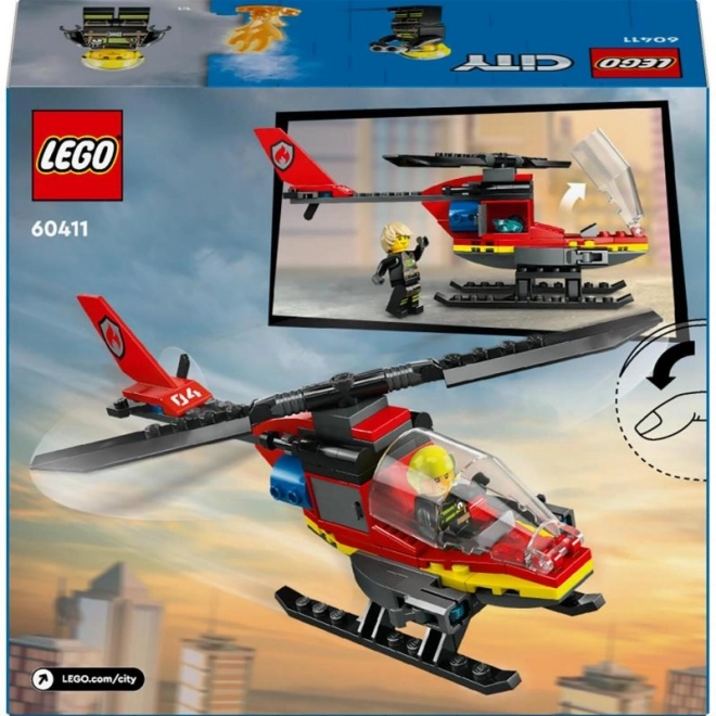 LEGO® City 60411 Brandredningshelikopter