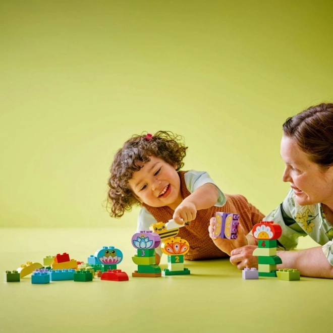 Lego Duplo kreativ have og blomster