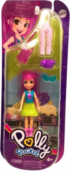 Dukke Polly Pocket – lille modetilbehørssæt med tøj og accessories