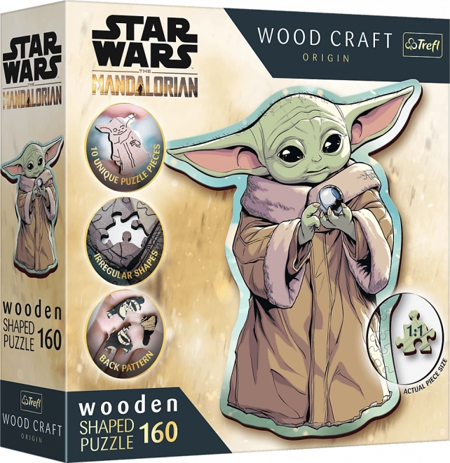 Træpuslespil STAR WARS: THE MANDALORIAN – 160 brikker