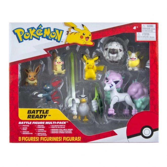 Pokémon sæt med 8 figurer