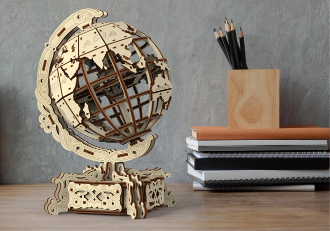 Wooden City 3D puslespil Globus 231 dele