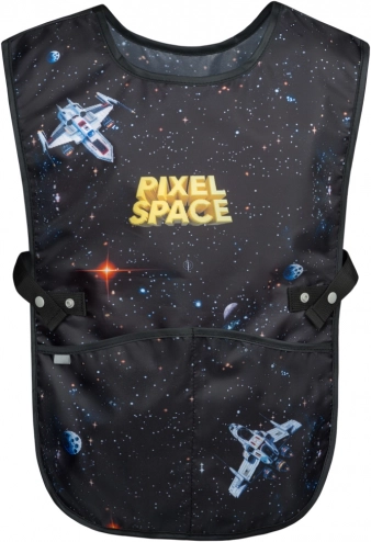 Børneforklæde Pixel Space