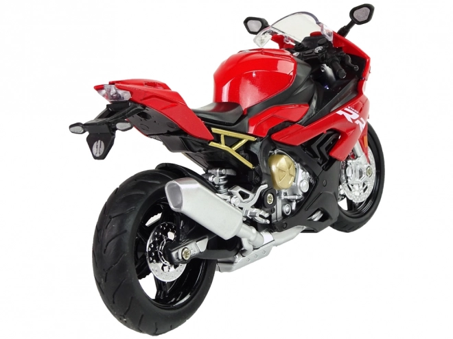 BMW S1000RR motorcykelmodel Røde lyde Lys